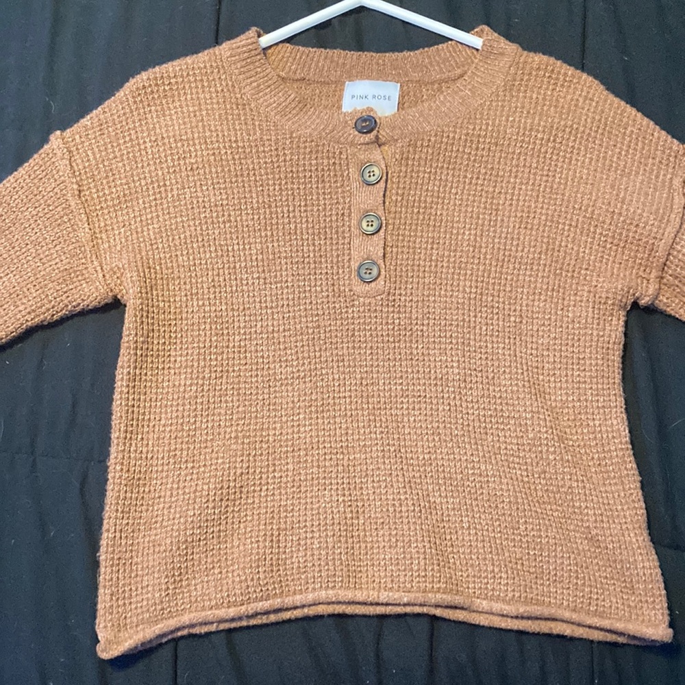 Button Up Sweater